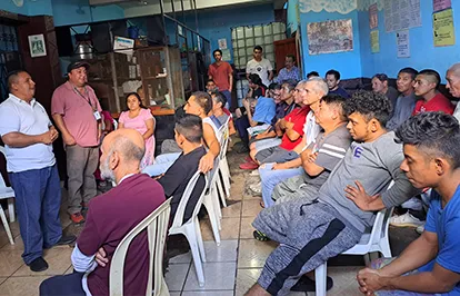 Visita a centros de rehabilitación Nueva Zona 18